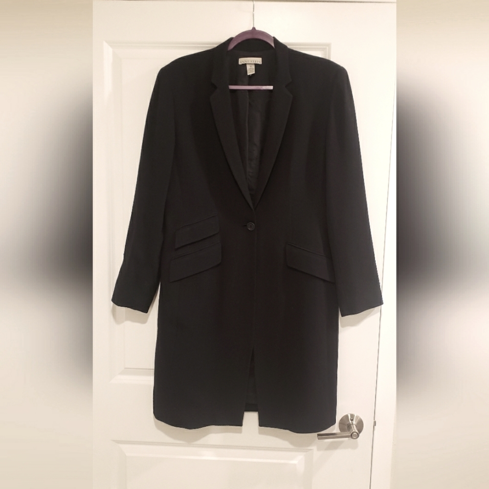 Anne Klein Jacket Coat 1990s sz 10